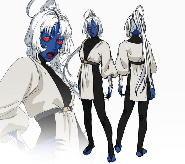 Character concept art (WIP)