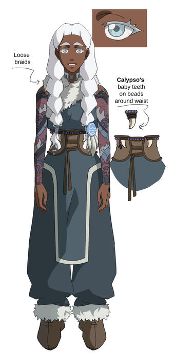 Front view reference (Atla style)